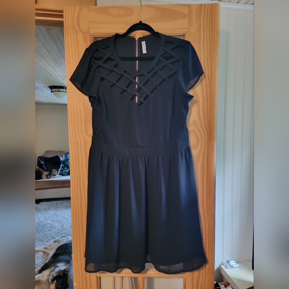 Black party dress